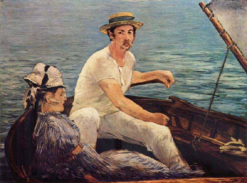 Edouard Manet Boating